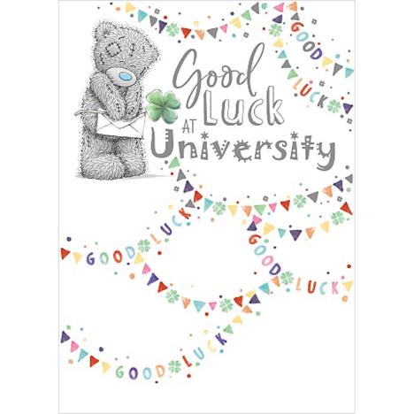 Good Luck At University Me to You Bear Card £1.69